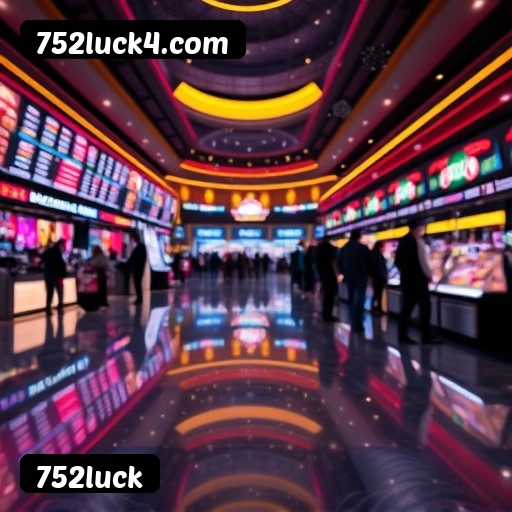 Fluxo de download do app 752luck — referência visual