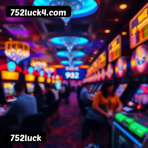 Acesso seguro à conta 752luck — ilustração editorial