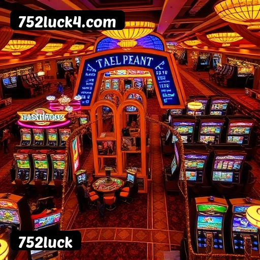Material promocional do app 752luck — ilustração, não métricas auditadas nesta página