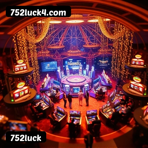 Números do app 752luck em material de marketing — ilustração, não auditoria